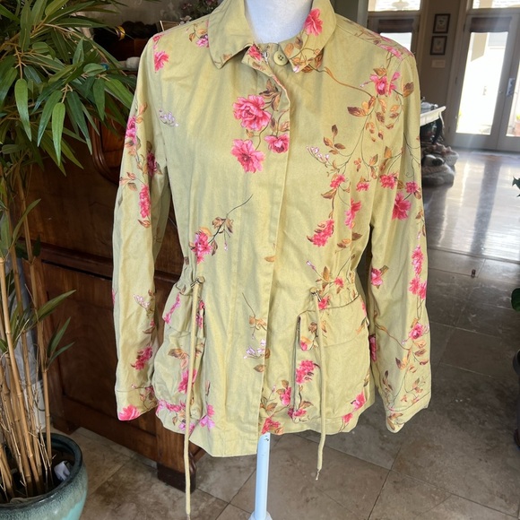 A Loves A medium long sleeve 100% cotton zip up jacket excellent condition - Picture 6 of 16